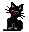 Black Cat Smileys