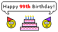 Happy 99th Birthday Smileys