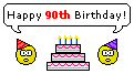Happy 90th Birthday Smileys