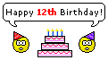 Happy 12th Birthday Smileys