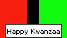 Kwanzaa Flag Smileys