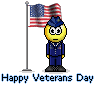Happy Veterans Day Smileys