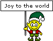 Joy To The World Elf Smileys
