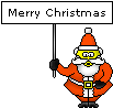 Merry Christmas Santa Smileys