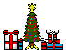 Presents Under The Tree Smileys