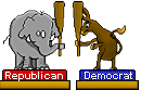 Republican Vs Democrat Smileys
