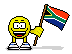 South African Flag Smileys